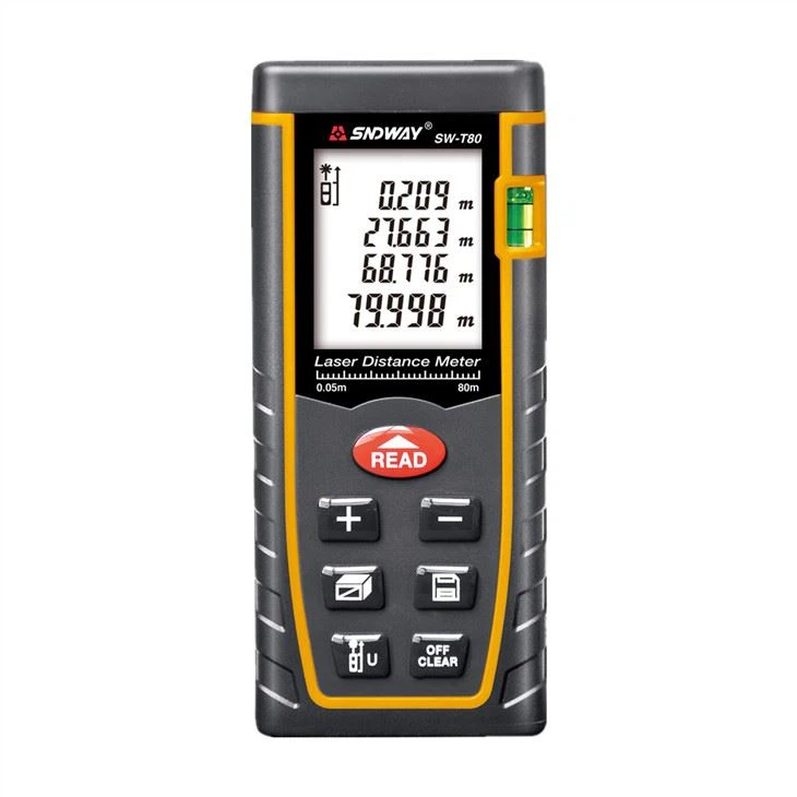 Лазерен дистанционен метър 80м